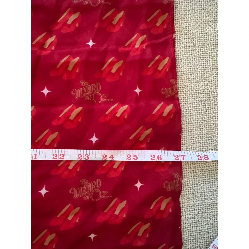 Erstwilder Wizard of‎ Oz Ruby Slippers Red Oblong Scarf